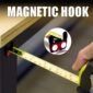 Kutir 12ft Tape Measure Magnetic Hooks